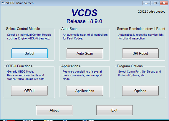 VCDS VAG COM 18.9.0 VCDS 18.9.0 Original Plan 18.9.0 VCDS VAG COM Kable HEX+CAN USB interface Support for upgrading 19.6